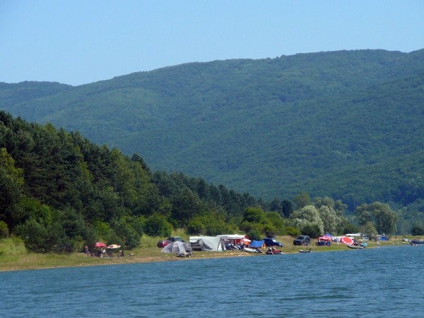 озеро на гор в Болгарии