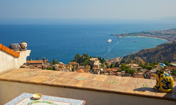 видом на море